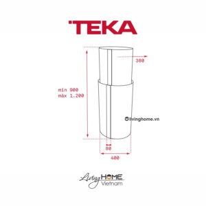 Máy hút mùi Teka CC 485 Island đảo sang trọng độc đáo 11 Máy hút mùi Teka CC 485 Island đảo sang trọng độc đáo