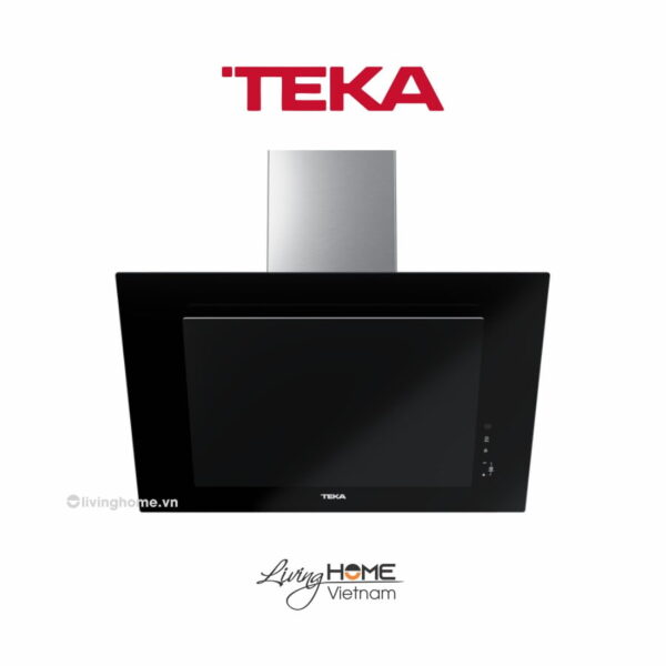 Máy hút mùi Teka DVT 78660 TBS BK áp tường màu đen đẳng cấp điều khiển cảm ứng