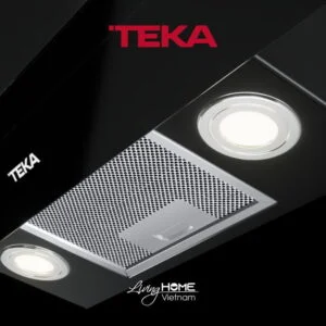 Alternative view of Máy hút mùi Teka DVT 98660 TBS BK áp tường màu đen hiện đại điều khiển cảm ứng