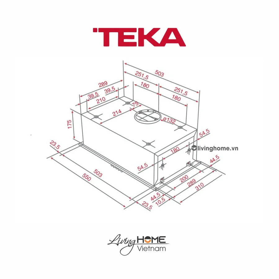 Máy Hút Mùi Teka GFH 55 Âm Tủ 55cm Phím Cơ Siêu Bền 4 Máy Hút Mùi Teka GFH 55 Âm Tủ 55cm Phím Cơ Siêu Bền - Ảnh 2