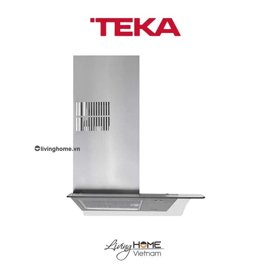 Máy hút mùi Teka NC 780 áp tường thiết kế kính cong mềm mại sang trọng - Ảnh 2