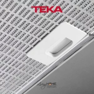 Máy hút mùi Teka NC 780 áp tường thiết kế kính cong mềm mại sang trọng