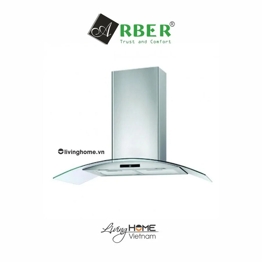 Máy hút mùi Arber AB700L 70cm kính cường lực chịu lực 3 Máy hút mùi Arber AB700L 70cm kính cường lực chịu lực