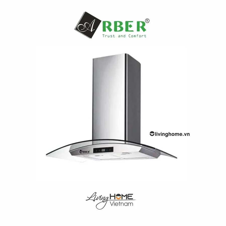 Máy hút mùi Arber AB900M gắn tường inox sang trọng không gỉ 3 Máy hút mùi Arber AB900M gắn tường inox sang trọng không gỉ