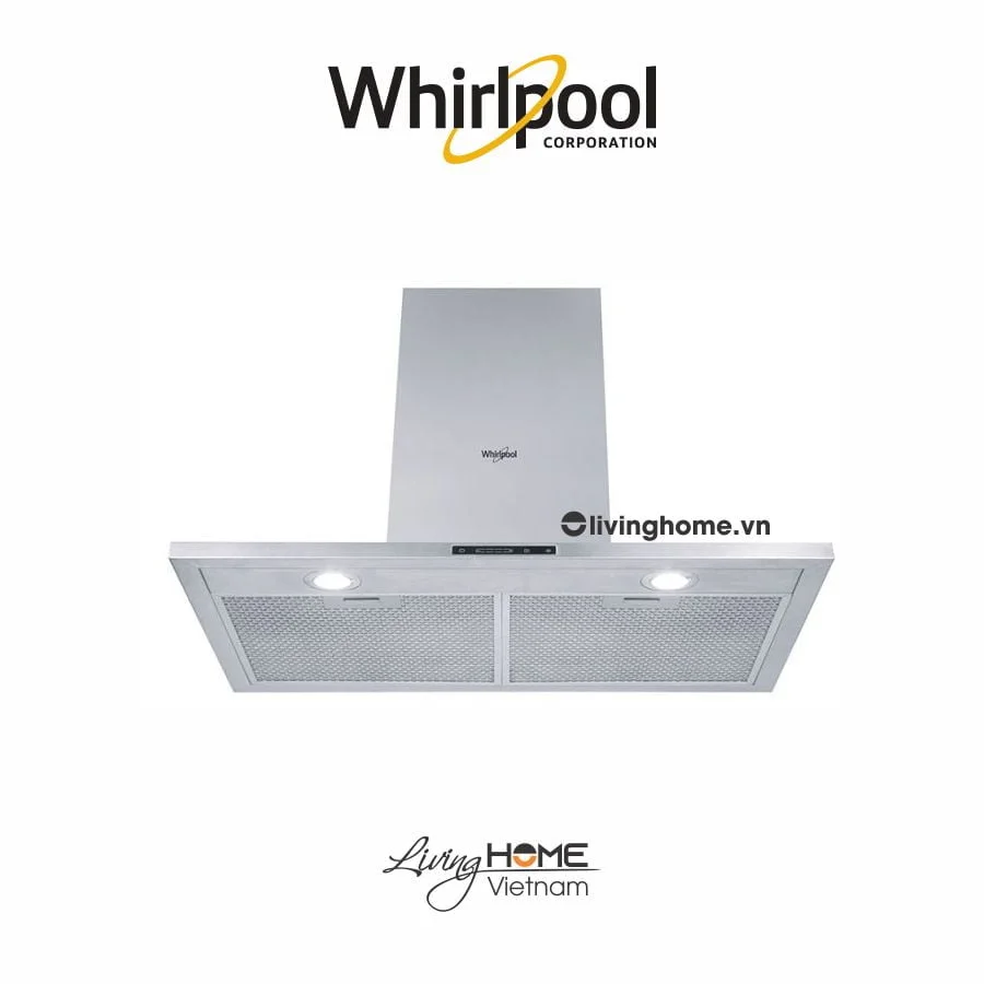 Máy Hút Mùi Whirlpool AKR4071/IXV, 76cm, Gắn Áp Tường, 1000m3/h - Ảnh 2