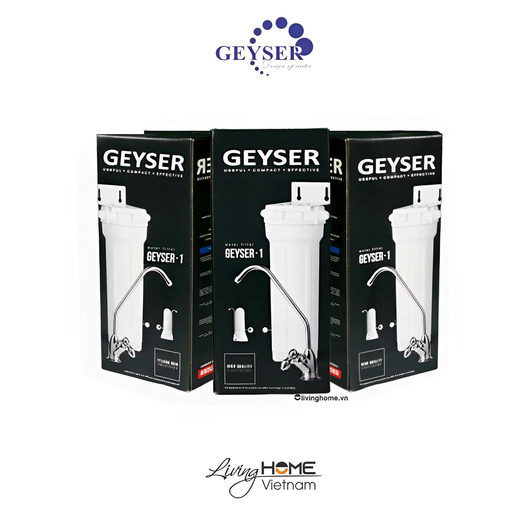 Máy lọc nước gắn vòi Geyser 1UH Euro để bàn 5 Máy lọc nước gắn vòi Geyser 1UH Euro để bàn - Ảnh 3