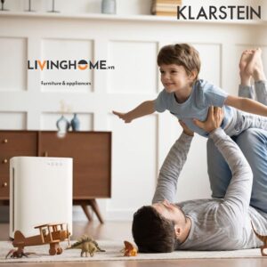 Máy lọc không khí Klarstein KL-VITA PURE 2G công suất 55W tiêu diệt vi khuẩn và vi trùng 9 Máy lọc không khí Klarstein KL-VITA PURE 2G công suất 55W tiêu diệt vi khuẩn và vi trùng