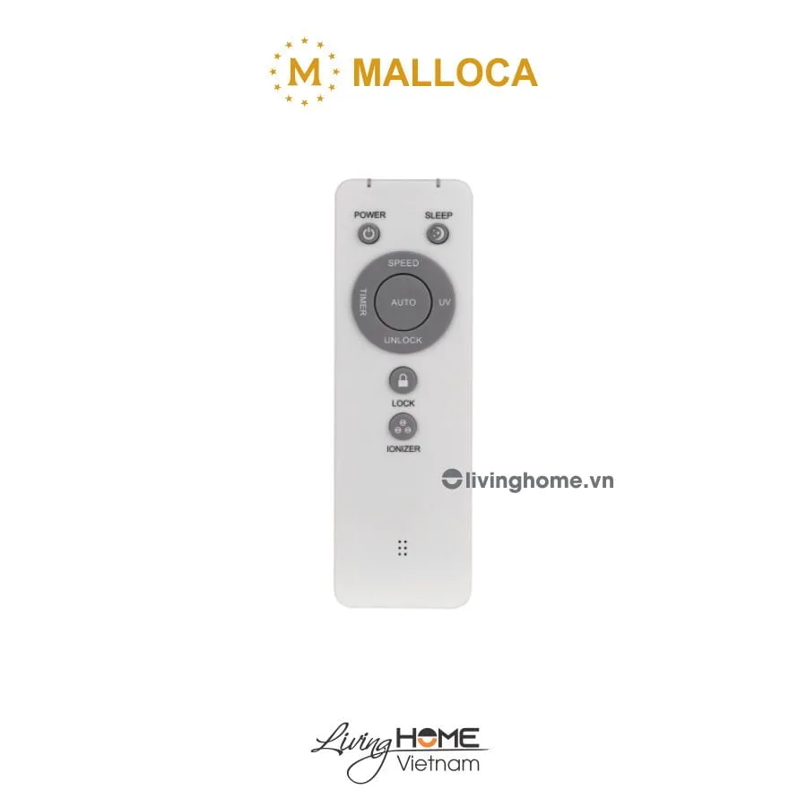 Máy lọc không khí Malloca MAP-07A diệt khuẩn lọc bụi siêu mịn 7 Máy lọc không khí Malloca MAP-07A diệt khuẩn lọc bụi siêu mịn - Ảnh 5