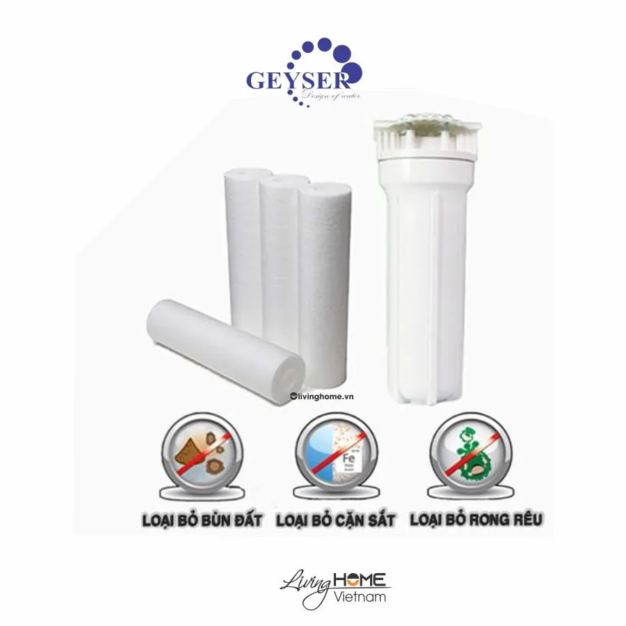 Bộ lọc nước thô đầu nguồn Geyser 1P 5 Bộ lọc nước thô đầu nguồn Geyser 1P - Ảnh 3