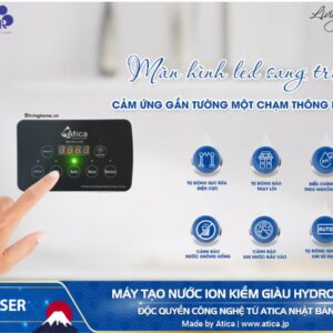 Máy lọc nước ion kiềm Geyser Atica i3000 18 Máy lọc nước ion kiềm Geyser Atica i3000