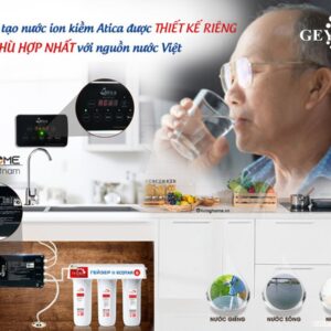 Máy lọc nước ion kiềm Geyser Atica i3000 22 Máy lọc nước ion kiềm Geyser Atica i3000