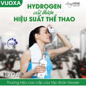 Máy điện giải nước ion kiềm Vuoxa H2Cap plus cầm tay 19 Máy điện giải nước ion kiềm Vuoxa H2Cap plus cầm tay