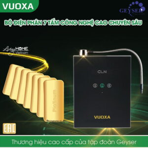 Máy lọc nước ion kiềm Geyser Vuoxa i5000 giàu hydro 14 Máy lọc nước ion kiềm Geyser Vuoxa i5000 giàu hydro