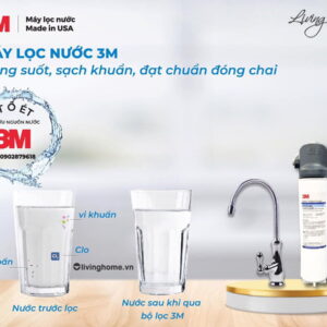 Máy lọc nước lắp dưới bồn rửa 3M BREW120-MS kèm vòi 3M nhập khẩu Mỹ 29 Máy lọc nước lắp dưới bồn rửa 3M BREW120-MS kèm vòi 3M nhập khẩu Mỹ