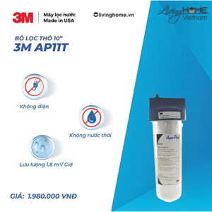 Combo máy lọc nước 3M BREW120-MS + bộ lọc 3M AP11T + vòi 3M nhập khẩu Mỹ 16 Combo máy lọc nước 3M BREW120-MS + bộ lọc 3M AP11T + vòi 3M nhập khẩu Mỹ