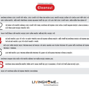 Máy lọc nước lắp trên bồn rửa Cleansui ET101 nhập khẩu Nhật 13 Máy lọc nước lắp trên bồn rửa Cleansui ET101 nhập khẩu Nhật