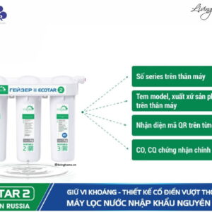 Máy lọc nước nano Geyser Ecotar 2 - Nhập khẩu từ Nga 23 Máy lọc nước nano Geyser Ecotar 2 - Nhập khẩu từ Nga