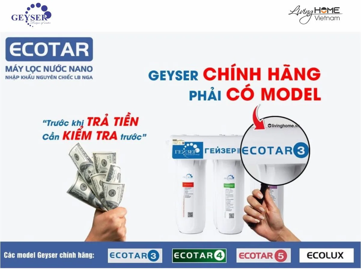 Máy lọc nước nano Geyser Ecotar 3 - Nhập khẩu từ Nga 12 Máy lọc nước nano Geyser Ecotar 3 - Nhập khẩu từ Nga - Ảnh 10