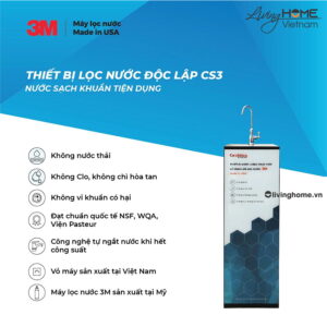 Máy lọc nước nóng lạnh độc lập 3M CS3 1V 34 lít nhập khẩu Mỹ 12 Máy lọc nước nóng lạnh độc lập 3M CS3 1V 34 lít nhập khẩu Mỹ