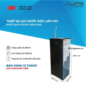 Máy lọc nước nóng lạnh độc lập 3M CS3 1V 34 lít nhập khẩu Mỹ 17 Máy lọc nước nóng lạnh độc lập 3M CS3 1V 34 lít nhập khẩu Mỹ