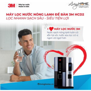 Máy lọc nước nóng lạnh để bàn 3M HCD2 cao cấp nhập khẩu Mỹ 21 Máy lọc nước nóng lạnh để bàn 3M HCD2 cao cấp nhập khẩu Mỹ
