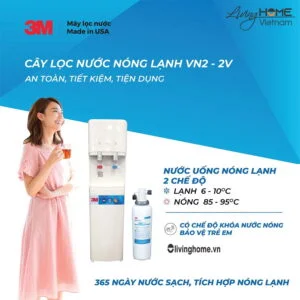Alternative view of Máy lọc nước nóng lạnh 3M VN2 2V 22lít nhập khẩu Mỹ