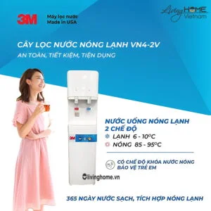 Alternative view of Máy lọc nước nóng lạnh 3M VN4 2V 94 lít nhập khẩu Mỹ