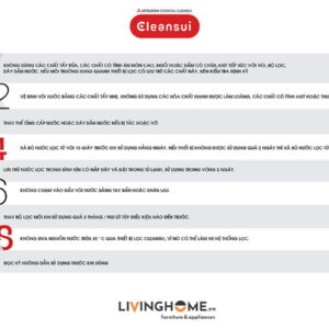 Máy lọc nước tại vòi Cleansui EF201 nhập khẩu Nhật 17 Máy lọc nước tại vòi Cleansui EF201 nhập khẩu Nhật