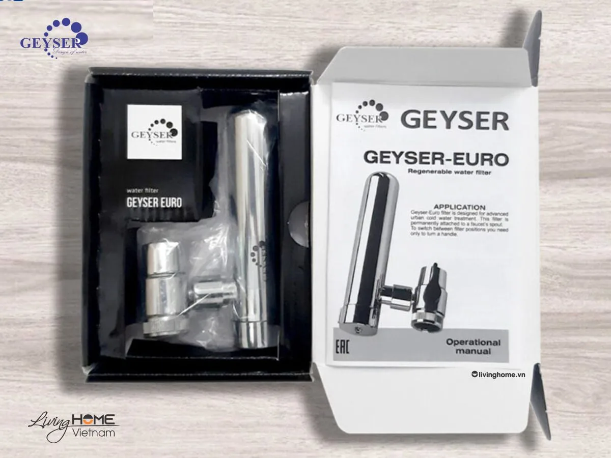 Máy lọc nước tại vòi Geyser Euro M - Nhập khẩu từ Nga 7 Máy lọc nước tại vòi Geyser Euro M - Nhập khẩu từ Nga - Ảnh 5