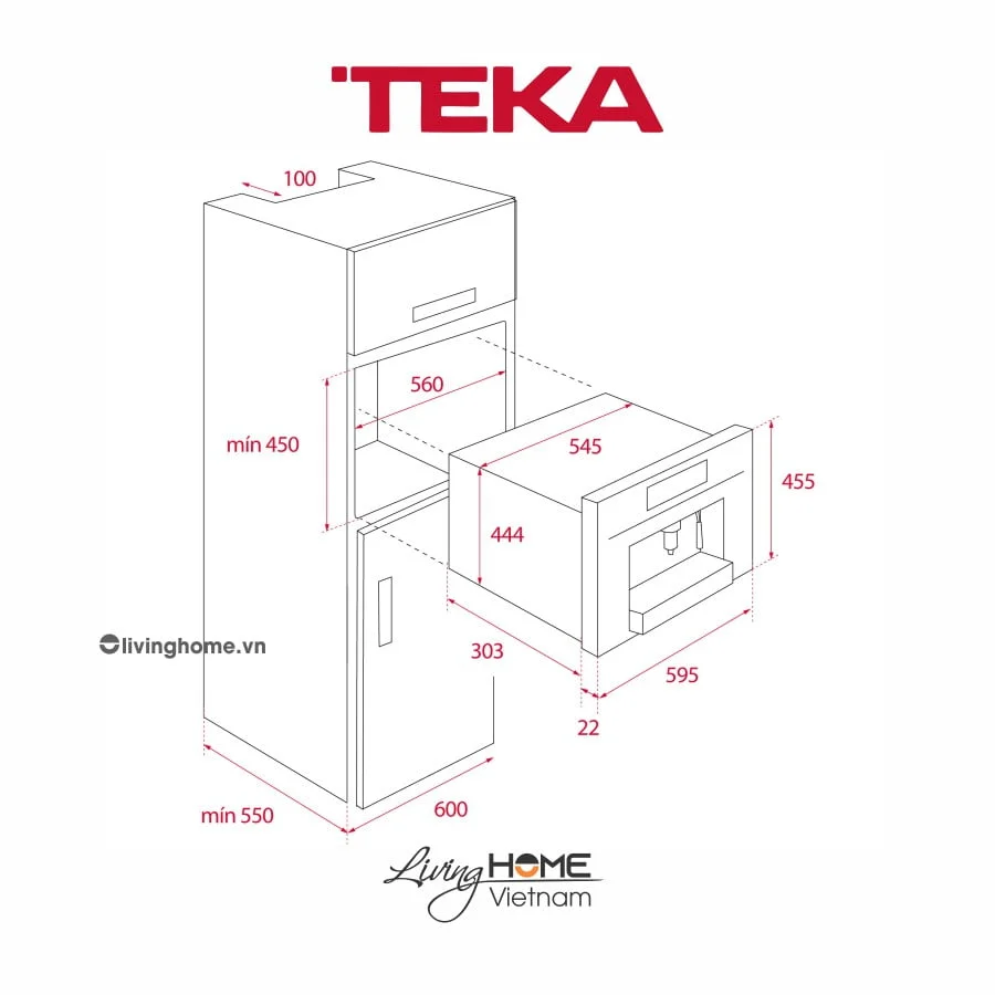 Máy pha cà phê Teka CLC 835 MC âm điều khiển điện tử thông minh 8 Máy pha cà phê Teka CLC 835 MC âm điều khiển điện tử thông minh - Ảnh 6