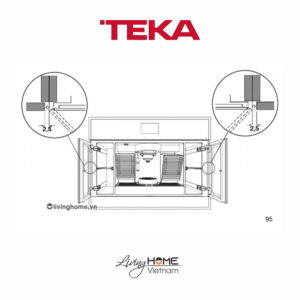 Máy pha cà phê Teka CLC 835 MC âm điều khiển điện tử thông minh 15 Máy pha cà phê Teka CLC 835 MC âm điều khiển điện tử thông minh
