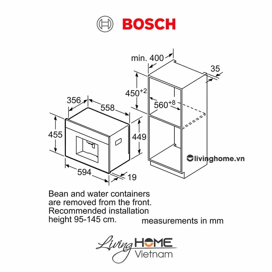 Máy pha cà phê Bosch CTL636ES6 - 12 chương trình kết nối Home Connect - Ảnh 7