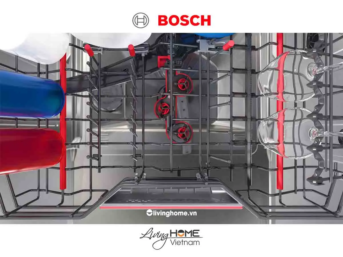 Máy rửa chén Bosch SMV6ZCX42E - Âm toàn phần 60cm 14 bộ 9 Máy rửa chén Bosch SMV6ZCX42E - Âm toàn phần 60cm 14 bộ - Ảnh 7