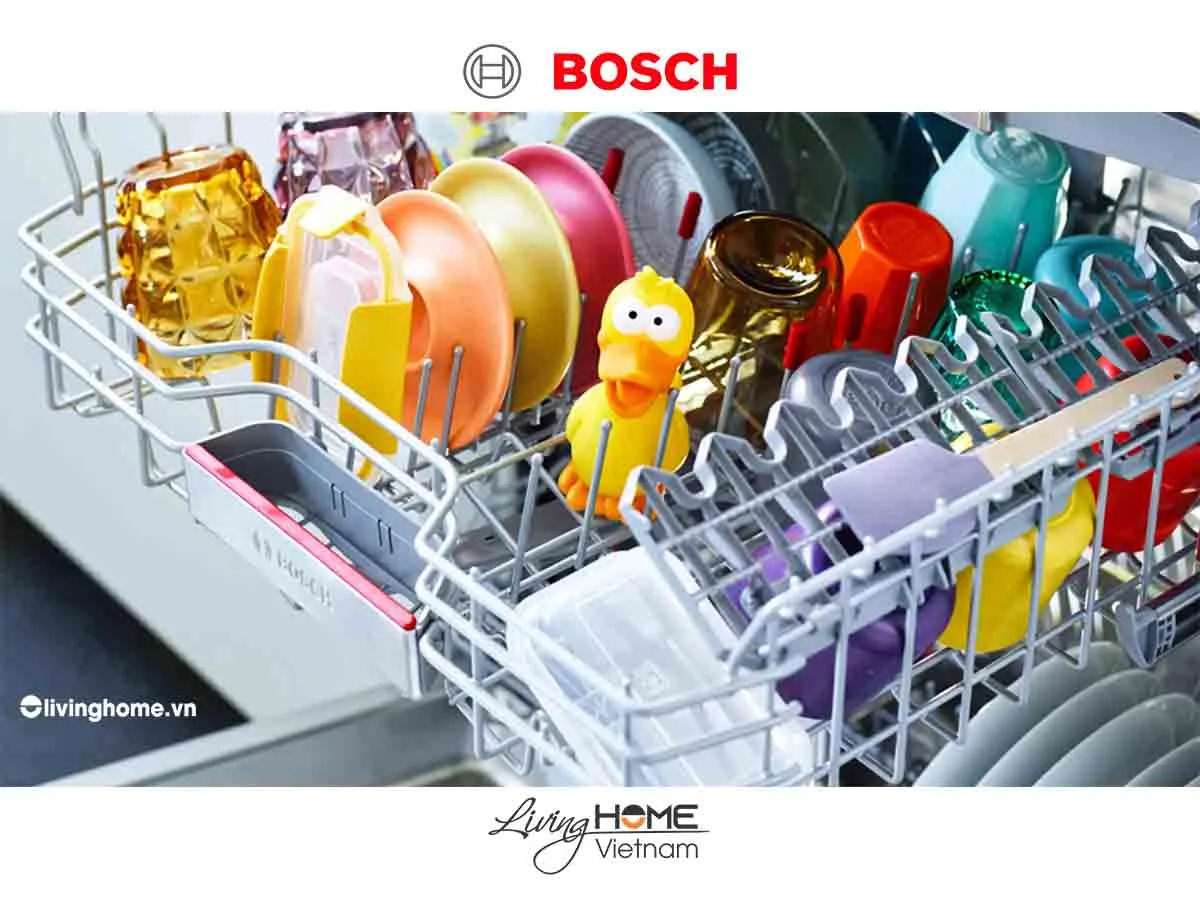 Máy rửa chén Bosch SMV6ZCX42E - Âm toàn phần 60cm 14 bộ 10 Máy rửa chén Bosch SMV6ZCX42E - Âm toàn phần 60cm 14 bộ - Ảnh 8