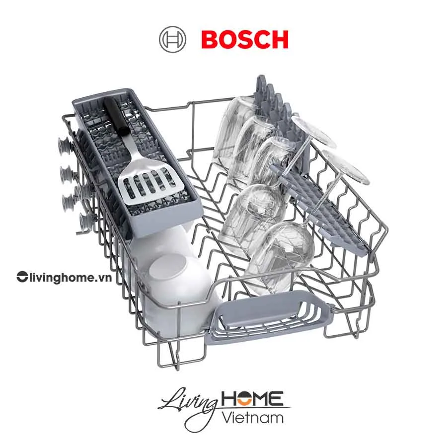 Máy rửa chén Bosch SPI2HKS59E - Bán âm 45cm 9 bộ 6 Máy rửa chén Bosch SPI2HKS59E - Bán âm 45cm 9 bộ - Ảnh 4