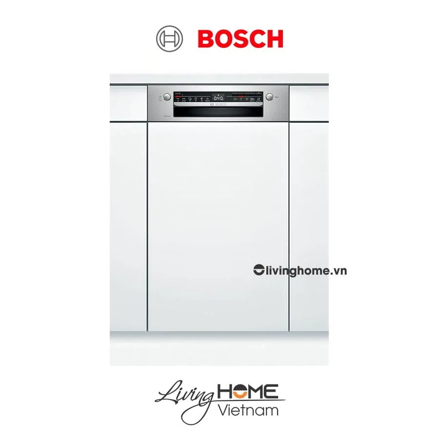 Máy rửa chén Bosch SPI2HKS59E - Bán âm 45cm 9 bộ 3 Máy rửa chén Bosch SPI2HKS59E - Bán âm 45cm 9 bộ