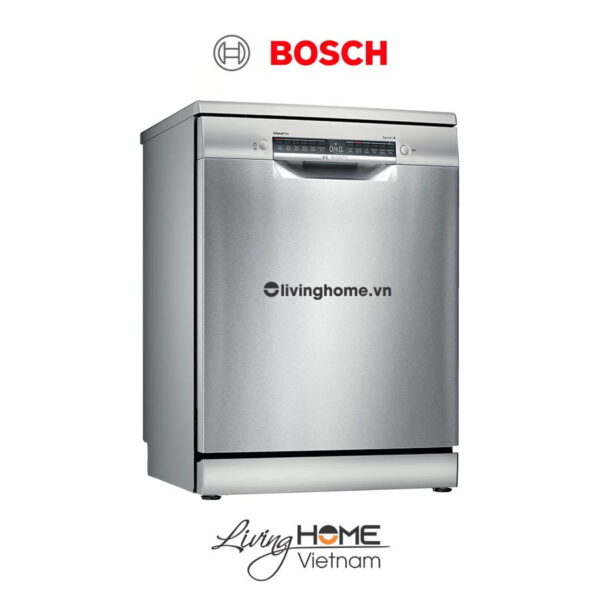 Máy rửa chén Bosch SMS4IVI01P - Độc lập 60cm 12 bộ