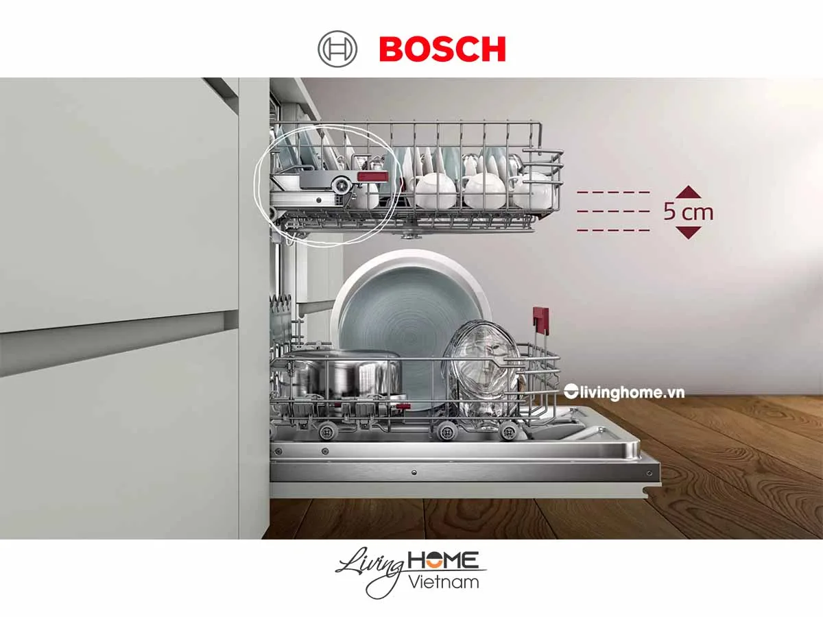 Máy rửa chén Bosch SMS63L08EA - Độc lập 12 bộ 60cm 4 Máy rửa chén Bosch SMS63L08EA - Độc lập 12 bộ 60cm - Ảnh 2