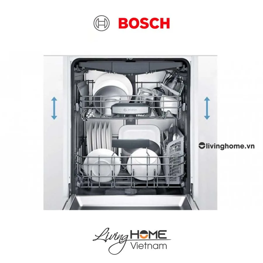 Máy rửa chén Bosch SMS68PW01E - Độc lập 60 cm 13 bộ - Ảnh 2
