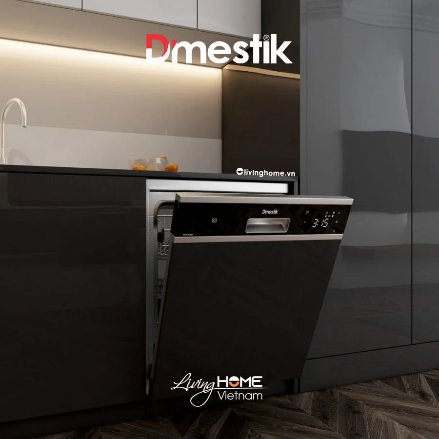 Máy rửa chén Dmestik ES14-02 SM 15 bộ thiết kế chuẩn Châu Âu 4 Máy rửa chén Dmestik ES14-02 SM 15 bộ thiết kế chuẩn Châu Âu - Ảnh 2