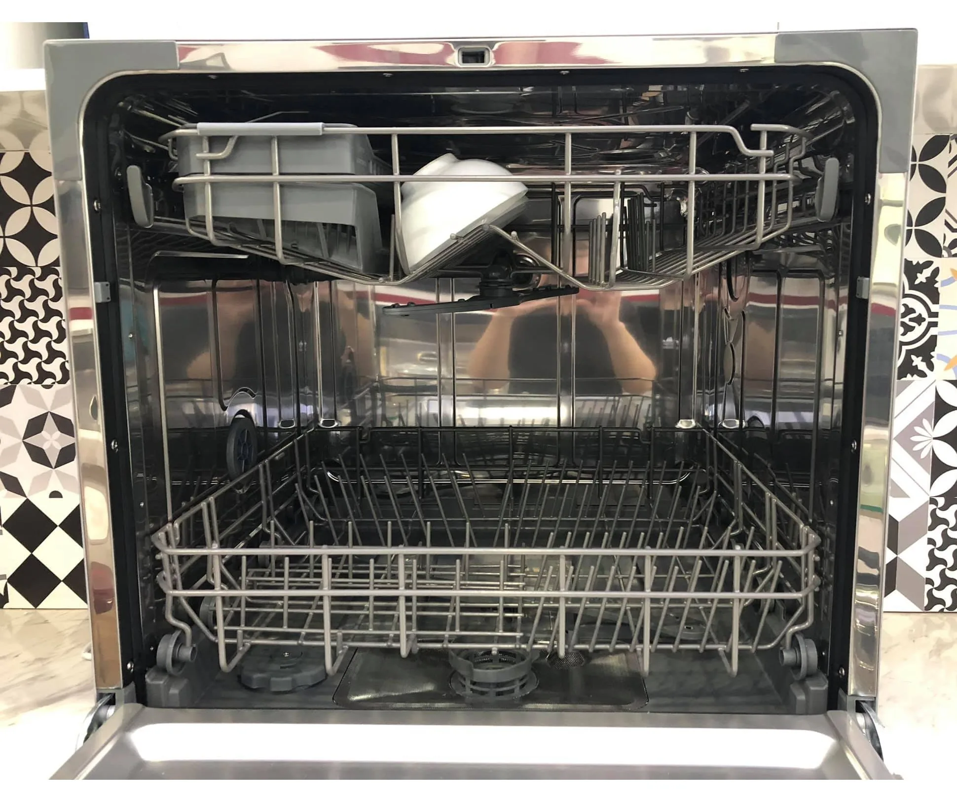 Máy rửa chén Arber ABMRB08 màu bạc dung tích 8 bộ bát đĩa tiêu chuẩn Châu Âu - Ảnh 3