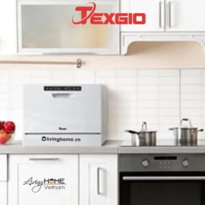 Máy Rửa Chén Texgio TG-DT2022A Để Bàn Mini 6 Bộ 12 Lít Nước 12 Máy Rửa Chén Texgio TG-DT2022A Để Bàn Mini 6 Bộ 12 Lít Nước