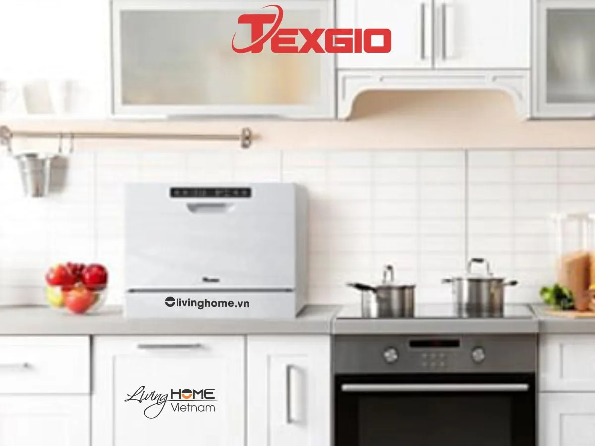 Máy Rửa Chén Texgio TG-DT2022A Để Bàn Mini 6 Bộ 12 Lít Nước 6 Máy Rửa Chén Texgio TG-DT2022A Để Bàn Mini 6 Bộ 12 Lít Nước - Ảnh 4