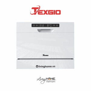 Máy rửa chén Texgio TG-DT2022B Bán Âm 6 Bộ Tự Mồi Nước