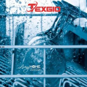 Máy rửa chén Texgio TG-DT2022B Bán Âm 6 Bộ Tự Mồi Nước