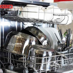Máy Rửa Chén Texgio TG-H595DT08B Bán Âm 11 Bộ 8 Lít Nước