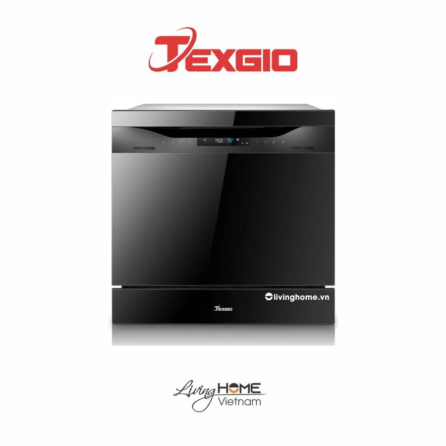 Máy Rửa Chén Texgio TG-H595DT08B Bán Âm 11 Bộ 8 Lít Nước