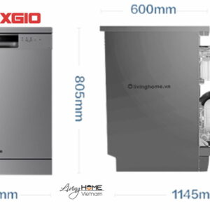 Máy rửa chén Texgio TG-TG20H775G Độc Lập 13 Bộ 11 Lít Nước 14 Máy rửa chén Texgio TG-TG20H775G Độc Lập 13 Bộ 11 Lít Nước