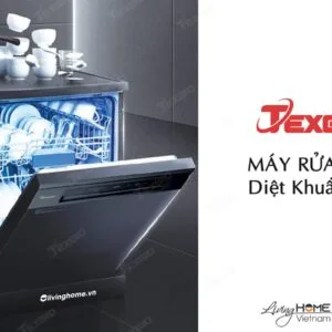 Alternative view of Máy Rửa Chén Bát 13 Bộ Texgio TG-21H775B, Sấy Khí Nóng, Diệt Khuẩn UV
