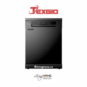Máy Rửa Chén Bát 13 Bộ Texgio TG-21H775B, Sấy Khí Nóng, Diệt Khuẩn UV